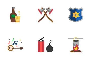 Cowboy Icon Pack