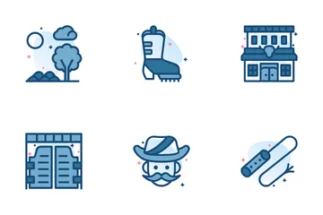 Cowboy Elements Icon Pack