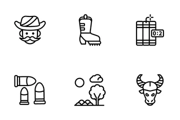 Cowboy Elements Icon Pack