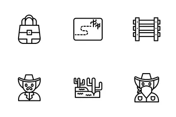 Cowboy Icon Pack