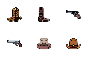 Cowboy Icon Pack