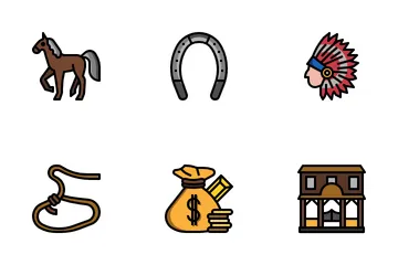 Cowboy Icon Pack