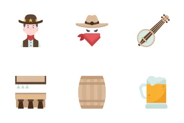 Cowboy Icon Pack