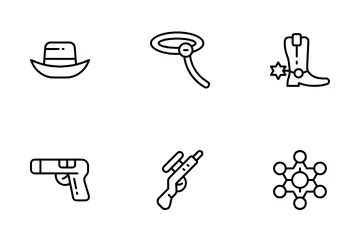 Cowboy Icon Pack