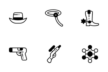 Cowboy Icon Pack