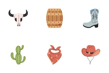 Cowboy Icon Pack