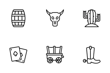 Cowboy Icon Pack