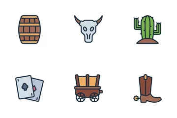 Cowboy Icon Pack