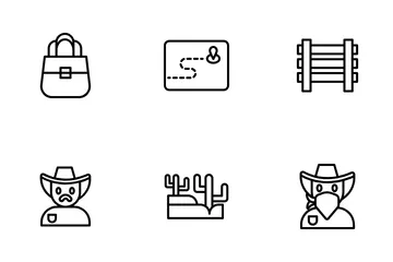 Cowboy Icon Pack