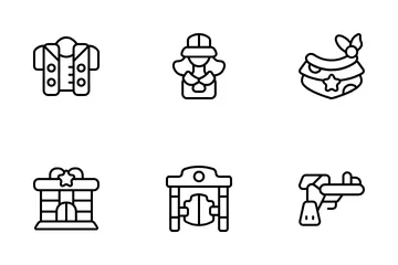 Cowboy Icon Pack