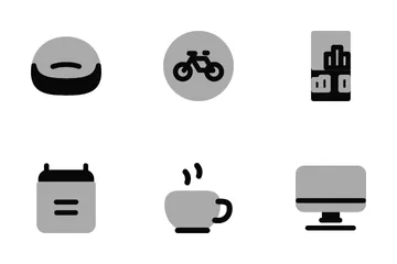 Coworking Space Icon Pack