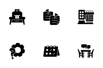 Coworking Space Icon Pack