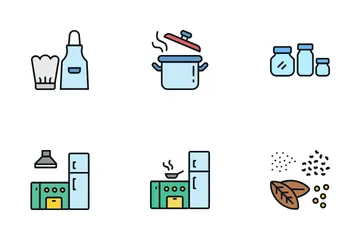 Cozinha Pacote de Ícones