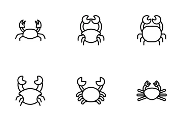 Crab Icon Pack
