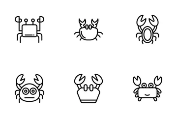 Crab Icon Pack