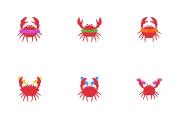 Crab Icon Pack