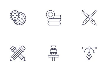 Craft, Sewing & Hobbies Icon Pack