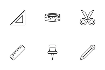 Craft Supplies Icon Pack