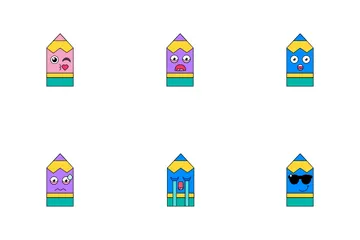 Crayon Emoji Pack d'Icônes