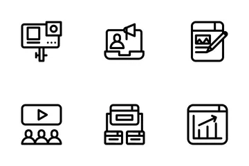 Créateur de contenu Pack d'Icônes