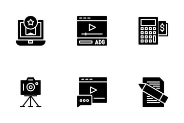 Créateur de contenu Pack d'Icônes