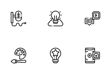 Création de contenu Pack d'Icônes