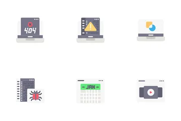 Création de sites web Icon Pack