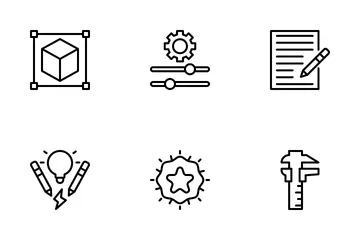 Creative Process Icon Pack