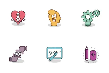 Creative Process Icon Pack