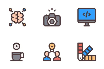 Creative Process Icon Pack