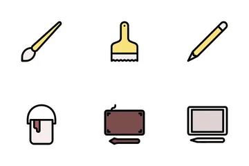 Creative Tools Icon Pack