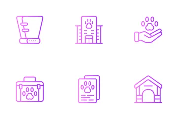Creche para animais de estimação Icon Pack