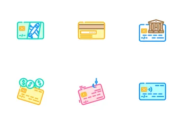 Credit Card Bank Payment Icon Pack