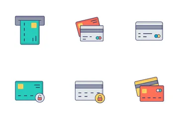 Credit Cards Color Vol 1 Icon Pack