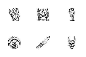 Creepy And Spooky Icon Pack