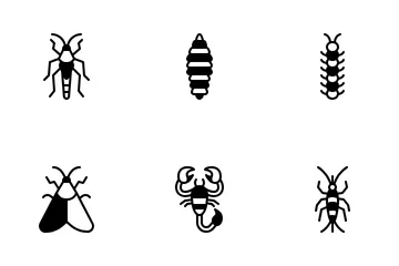 Creepy Bug Icon Pack