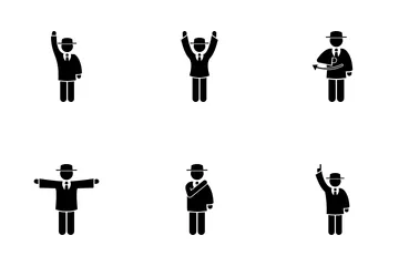 Cricket Umpire Icon Pack