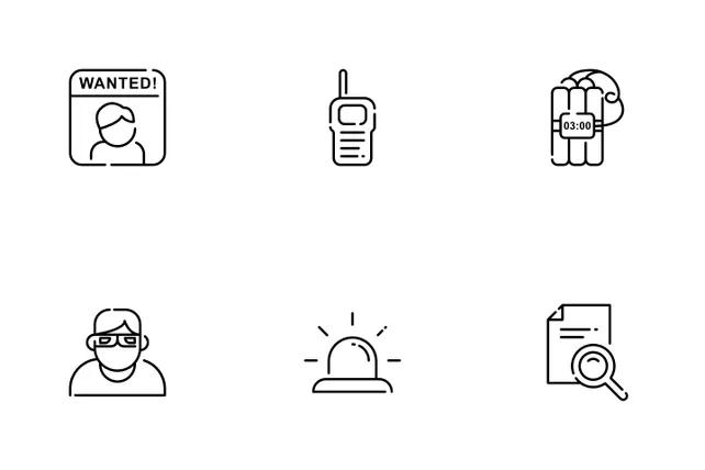 Download Crime Icon pack Available in SVG, PNG & Icon Fonts