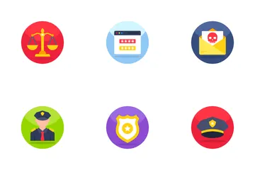 Crime And Justice Icon Pack