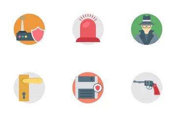 Crime And Security Icon Pack