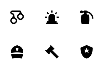Crime And Security Vol 1 Icon Pack