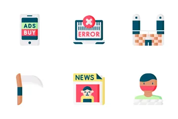 Crime Criminal Icon Pack
