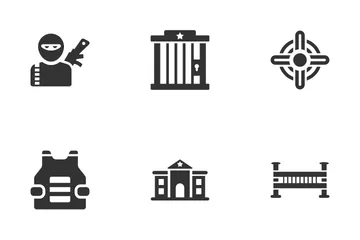 Crime Investigation Icon Pack