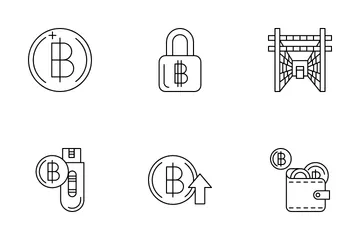 Criptomoeda Pacote de Ícones