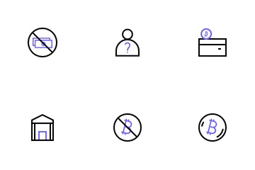 Pacote de ícones de criptomoeda Pacote de Ícones