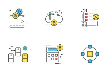 Criptomoeda Vol - 1 Pacote de Ícones