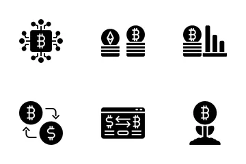 Criptomoneda Paquete de Iconos