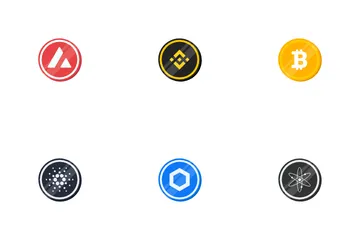 Criptomoneda Paquete de Iconos