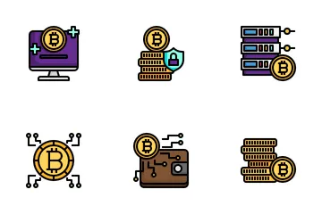 Criptomoneda Paquete de Iconos