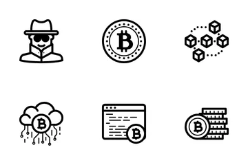 Criptomoneda Paquete de Iconos